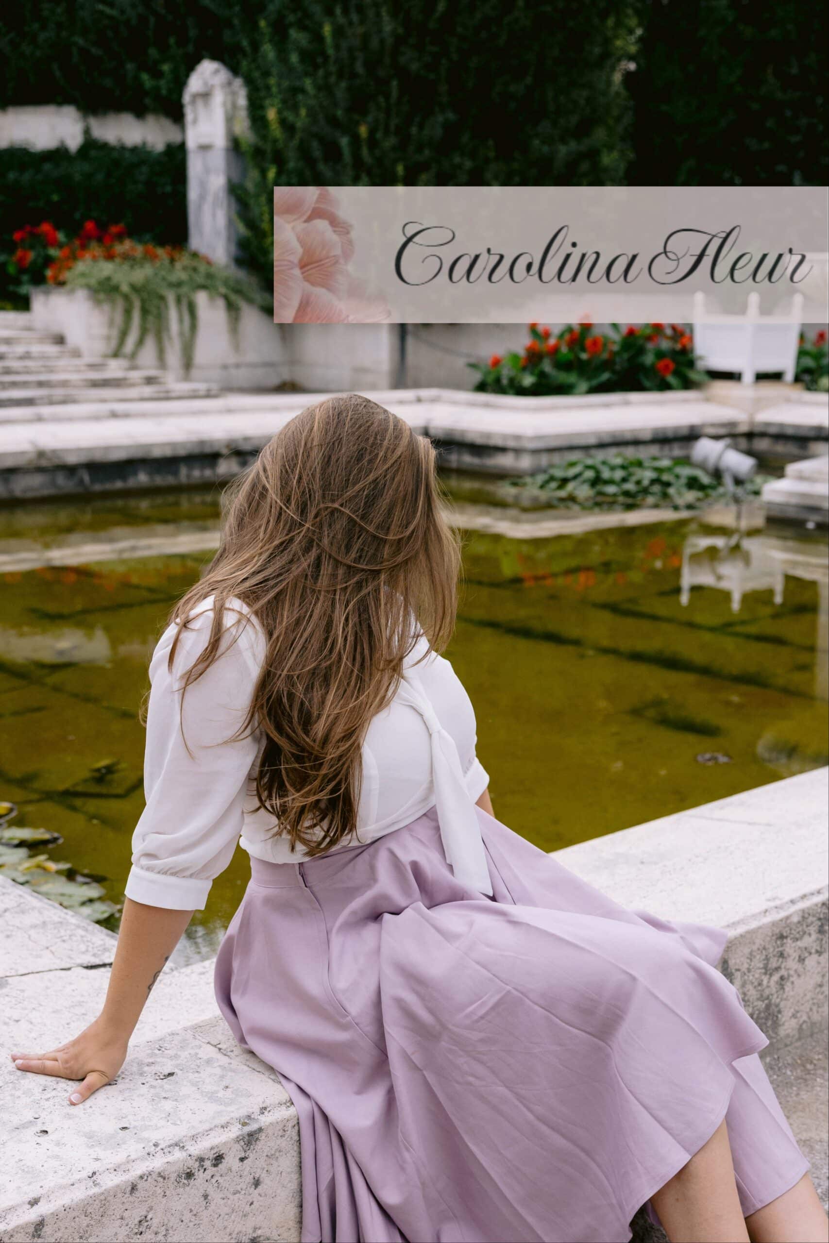 Galerie High Class Escort Carolina Fleur romantic dress